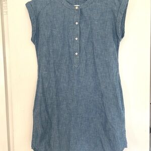 Vineyard Vines Chambray Mini Dress 100% cotton